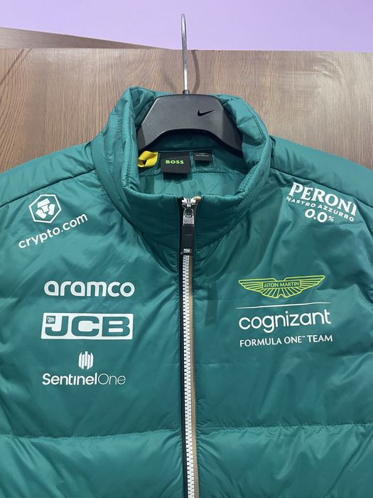 M Мъжки Елек Грейка Hugo Boss Aston Martin Formula 1 Cognizant Nike F1