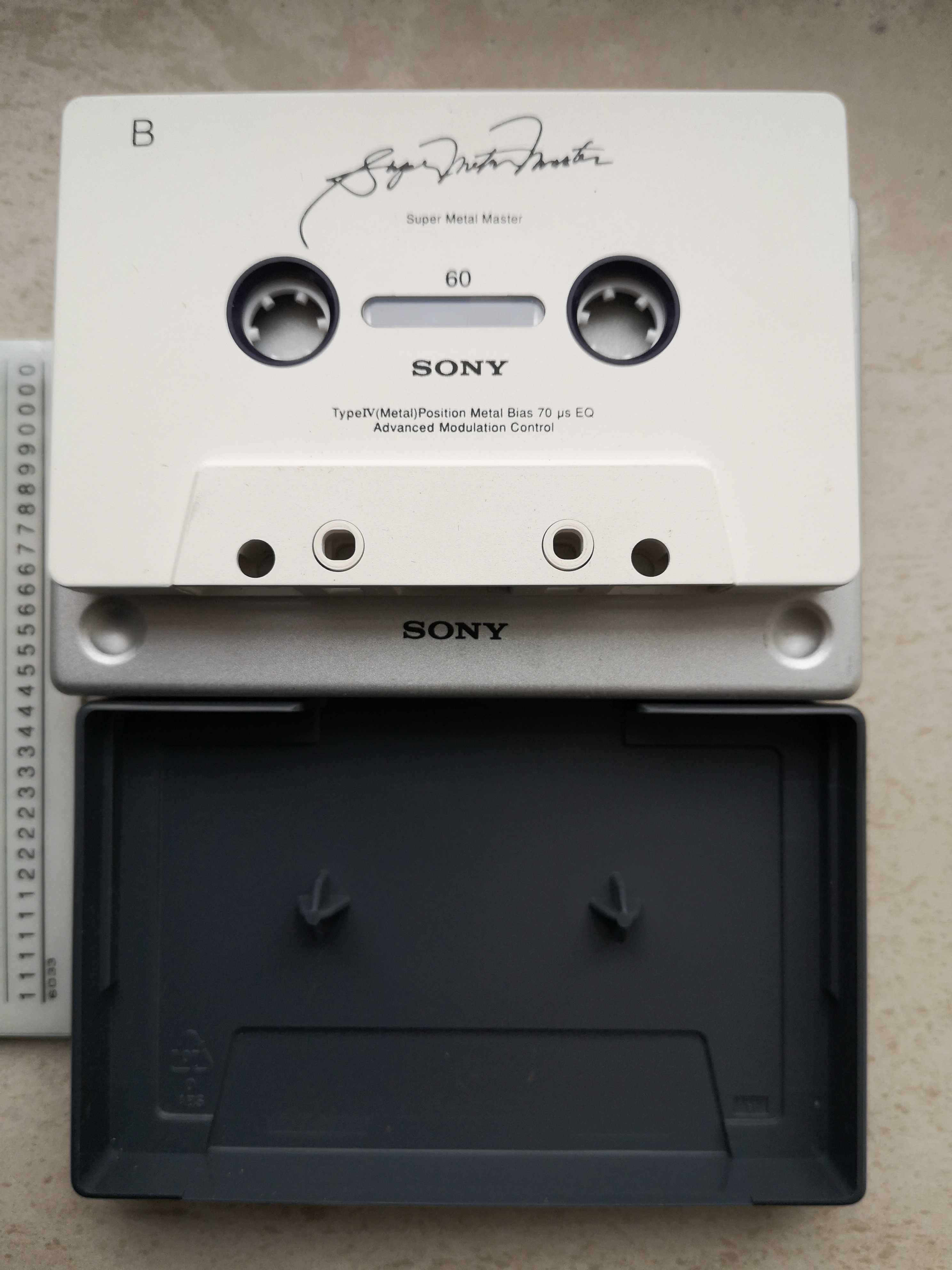 нова керамична колекционерска касета Сони - супер метал мастер 60