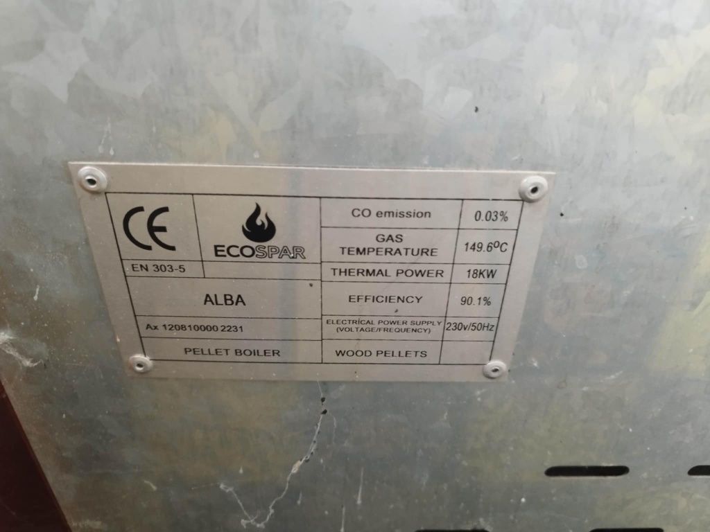 Пелетна камина alba 18kw