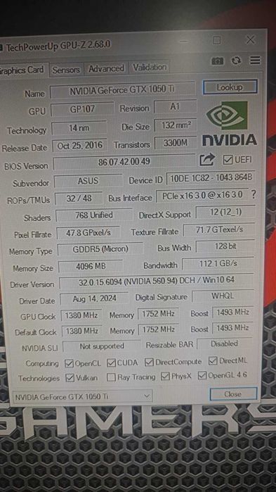 Pc/calculator/i7 4790/16gb ram/1050TI 4gb/ssd/hdd