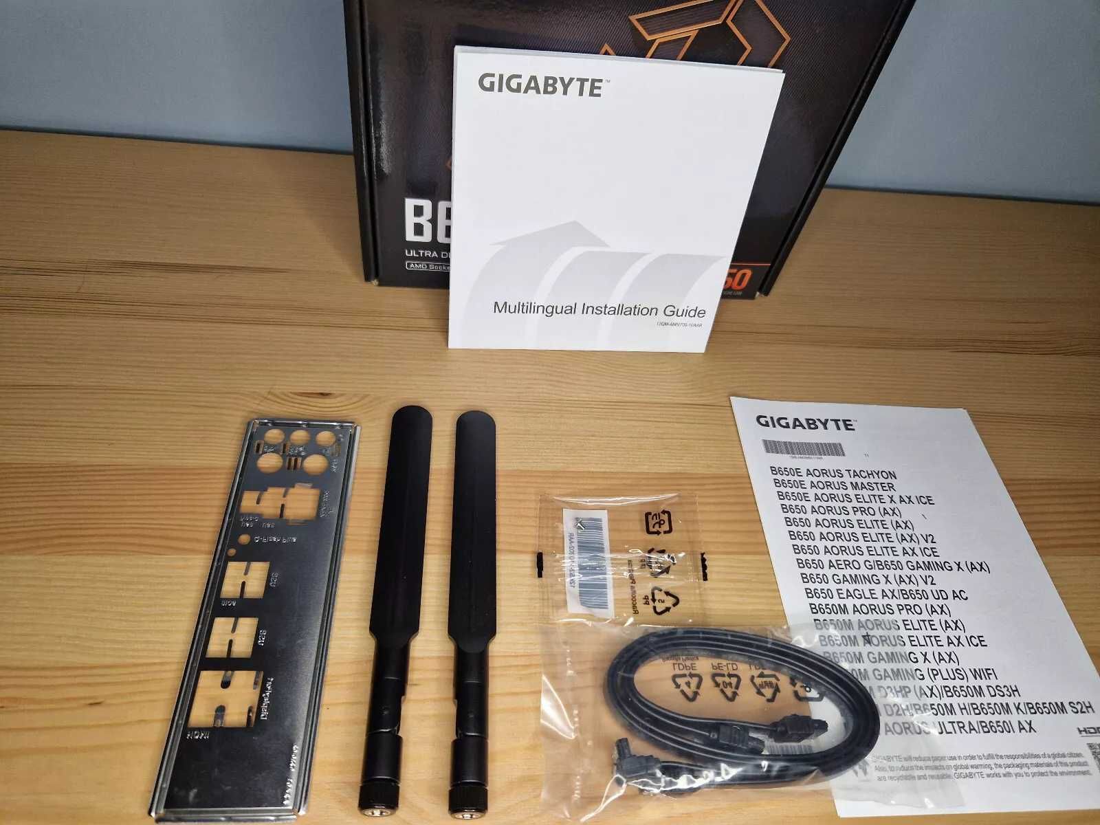 Gigabyte B650I AX Mini-ITX дънна платка AM5
