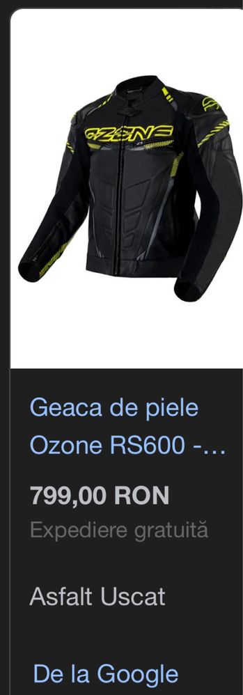 Geaca Moto Ozone marimea XS 46