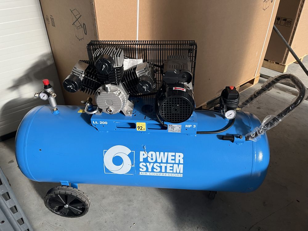Compresor de aer cu piston POWER SYSTEM ,2.2 kw,10 Bar/200 L cod 046