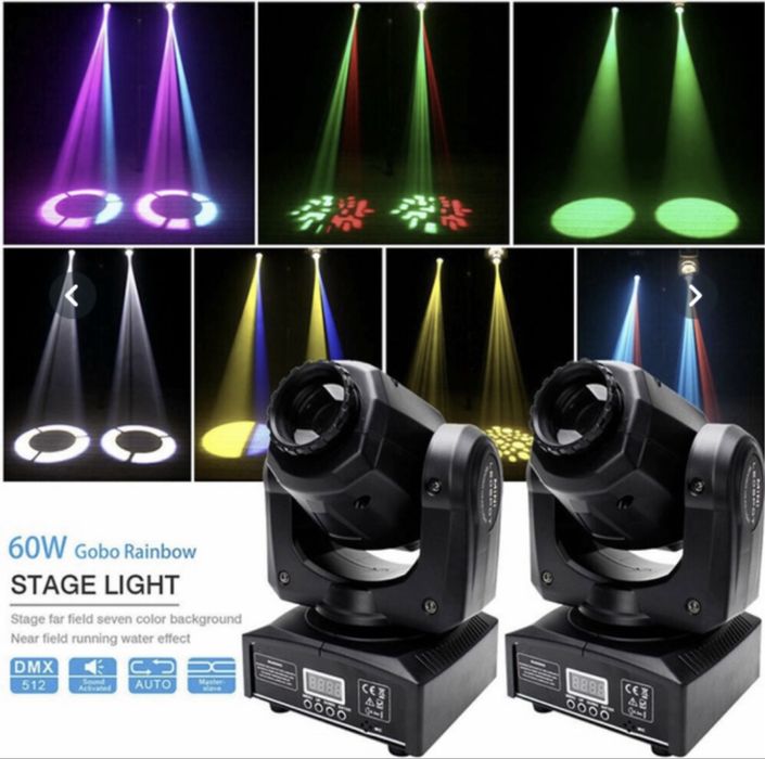 Moving head LED 60W RGBW