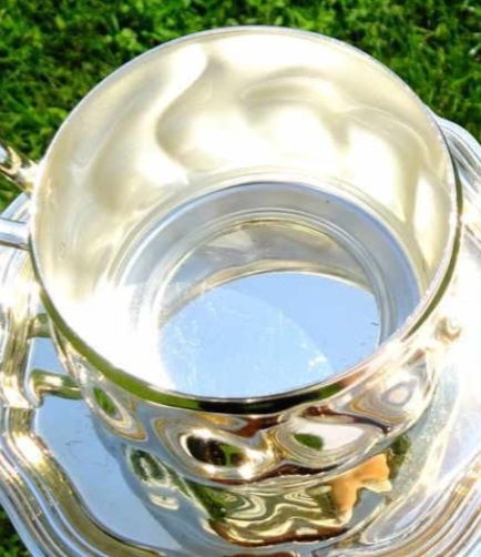 Посребрен Държач за Чаша за Чай