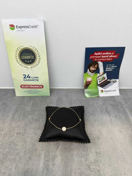 Bratara aur 14K 1.47g (AG26 Tudor2)(B.44721) Garantie 2 ani!