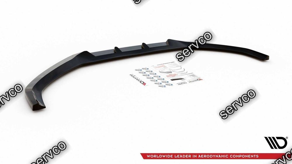 Prelungire splitter bara fata Audi A4 B9 2015-2019 v13 Maxton Design