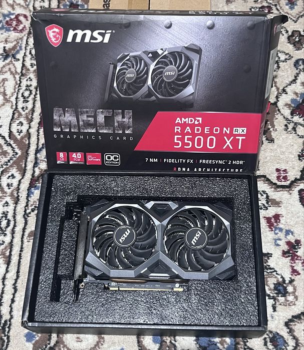 Msi Rx 5500 Xt 8GB