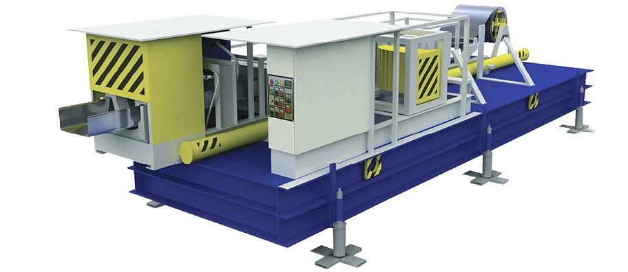 Станок для изготовления ангаров!
