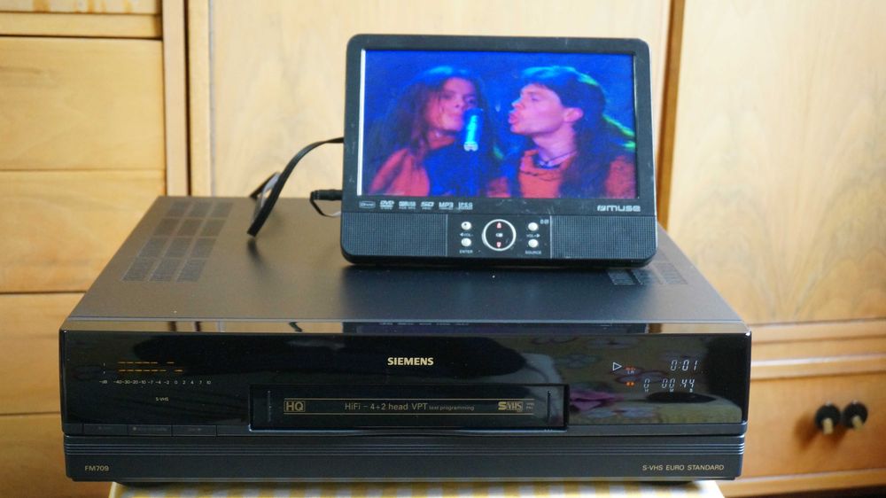 Video recorder S-VHS Siemens FM709 stereo Hi-Fi