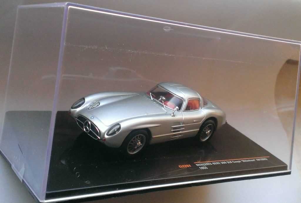 Macheta Mercedes 300 SLR Coupe Uhlenhaut W196S 1955 - IXO 1/43