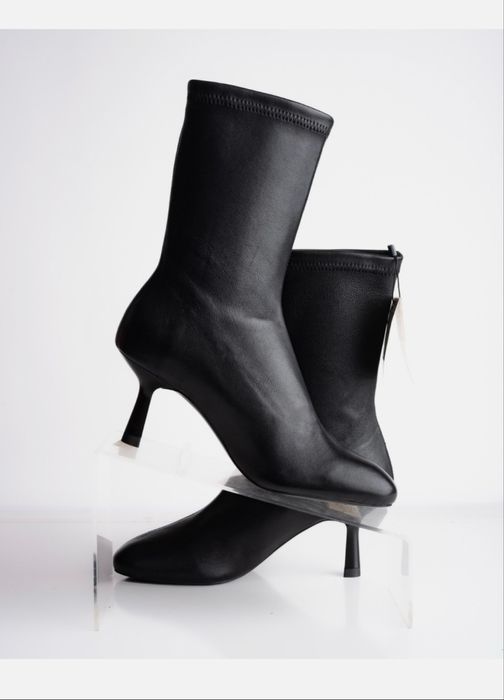 Обвки Zara, естествена кожа, размер 38, нови