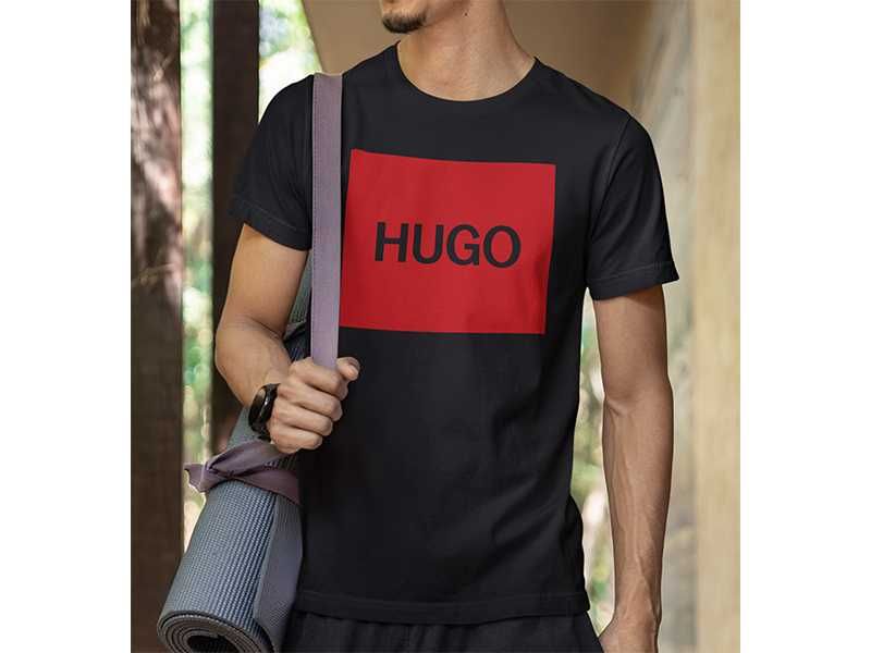 Тениски HUGO BOSS принт Нови модели!