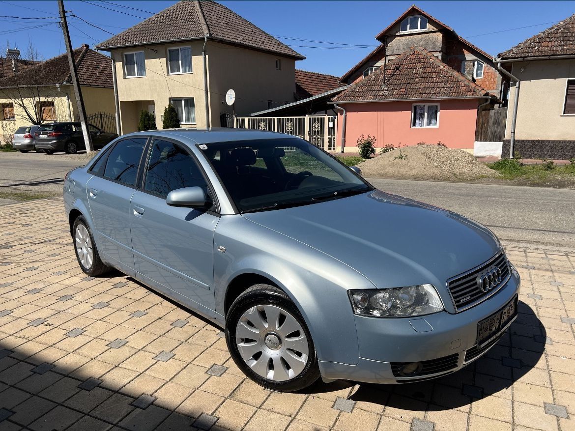 Audi A4, 1.9, 4x4, Piele SLine,Bose, 131cp, Xenon, Sky Blue, AVF, Rate