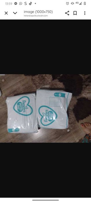 Scutece nr 7 Pampers