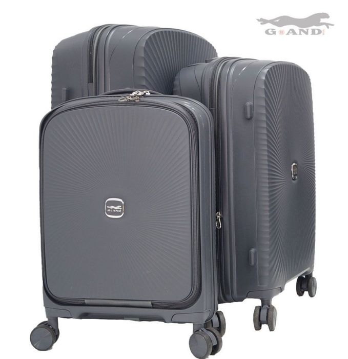 Голям куфар тъмно син 100л Grand Ghepard