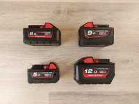 Acumulator baterie milwaukee M18 B 5, HB 8, B 9, HB 12 amperi,