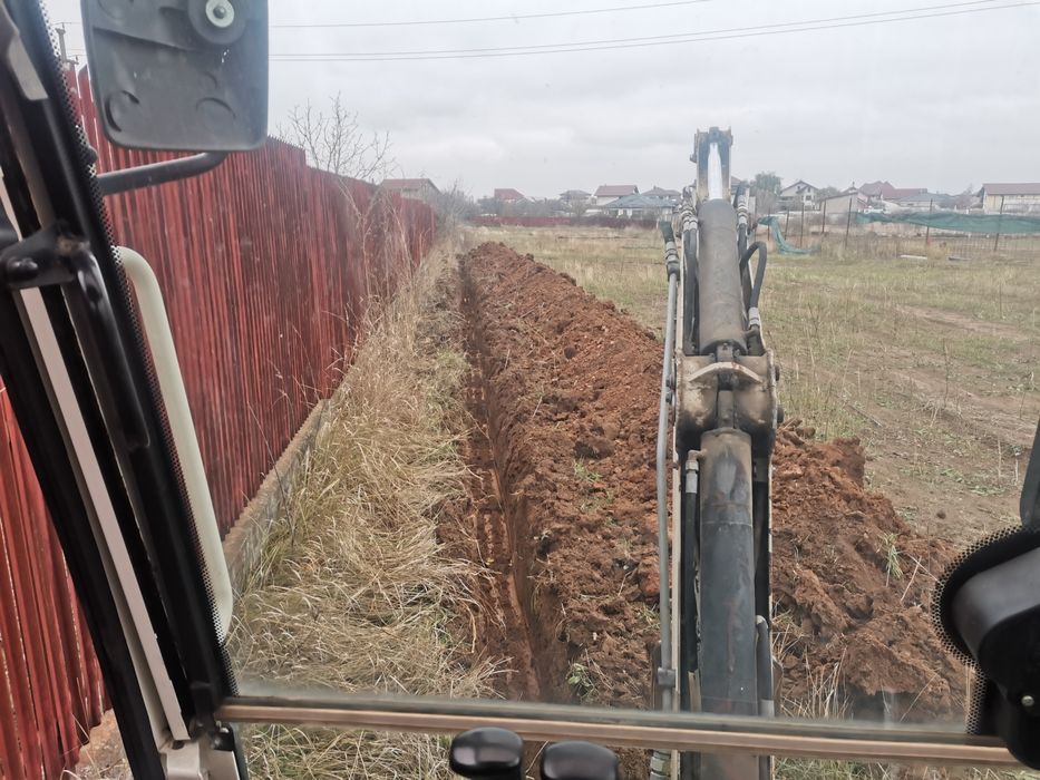 Miniexcavator de inchiriat