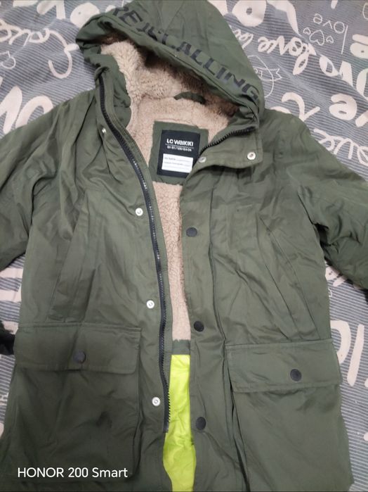 Зимно яке +подарък шапка и грейка