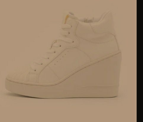 Adidas Superstar 38 2/3 gheata,de dama, cu talpa inalta