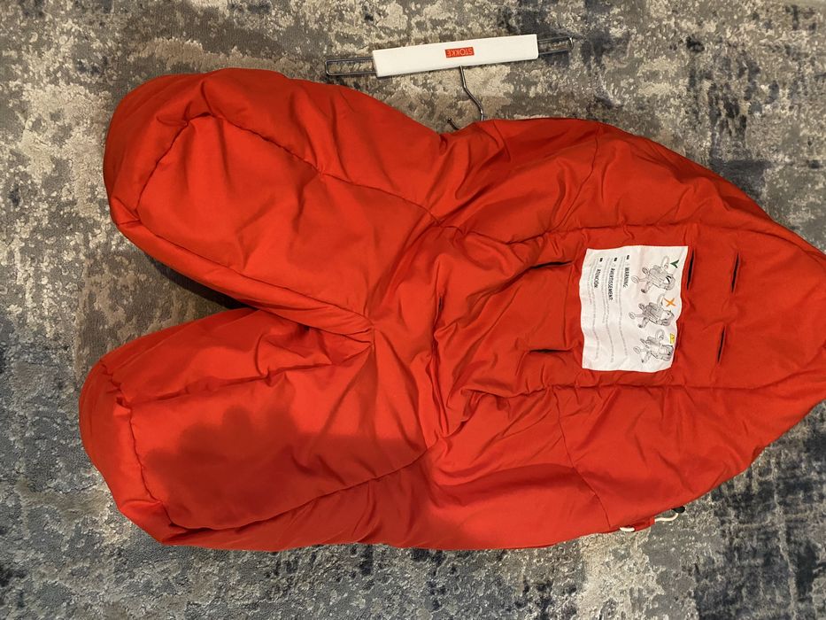 Footmuff original Stokke Xplory – culoare rosie