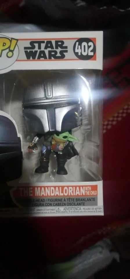 POP! Star Wars Mandalorian & the child Grogu, ръчно изработена фигурка