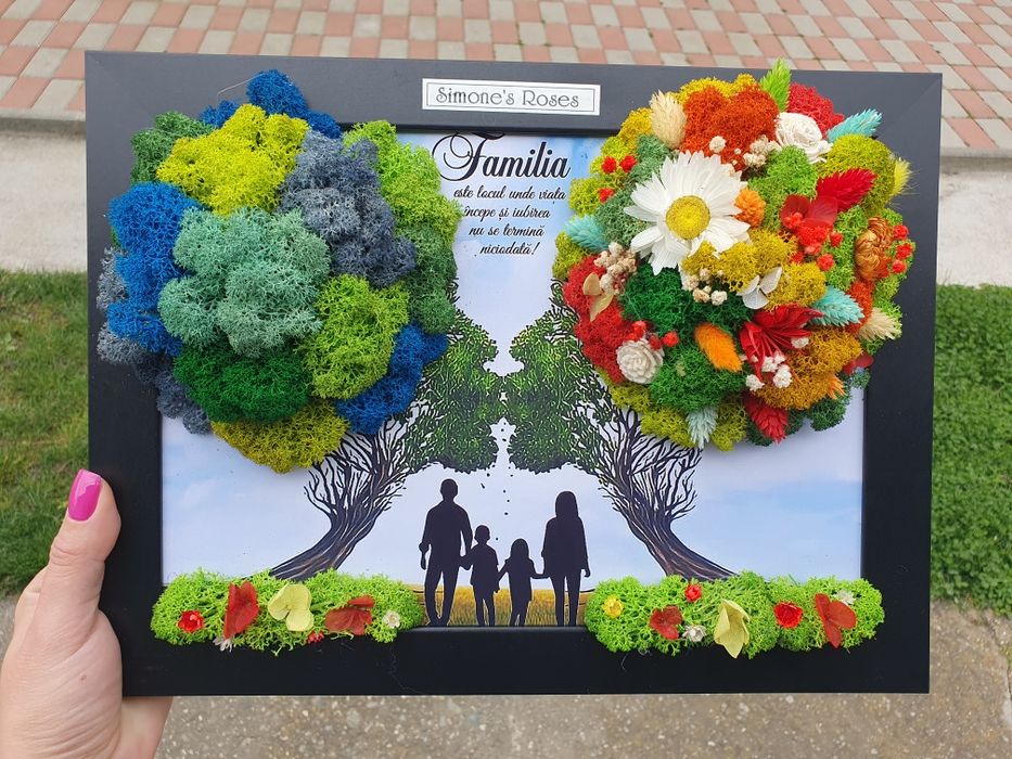 Tablouri licheni diverse modele! Livrari prin curier in toată țara!