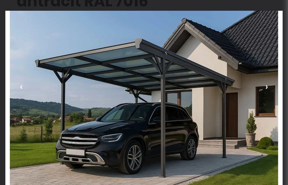 Carpot Auto din structura metalica și grătare de diferite marimi