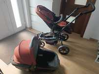Cărucior Jane Epic 2 in 1, landou MatrixLight2+parte sport