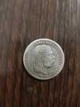 Moneda argint (franc ios) 1 florin 1 coroana