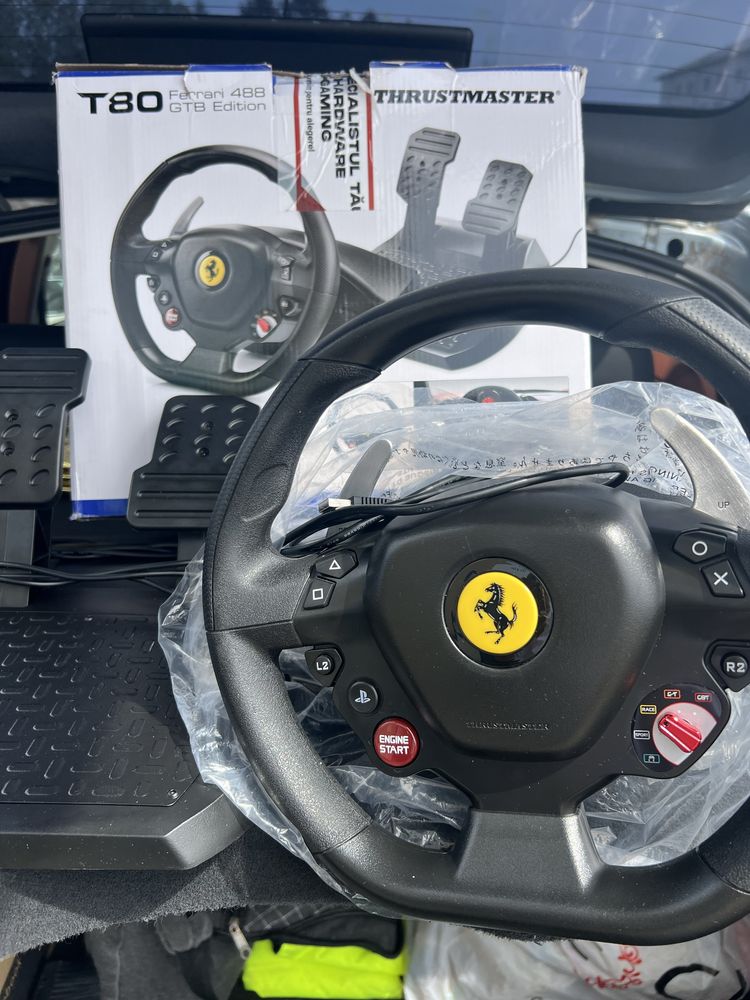 Volan Thrustmaster FERRARI 458 T80 GTB Edition garantie