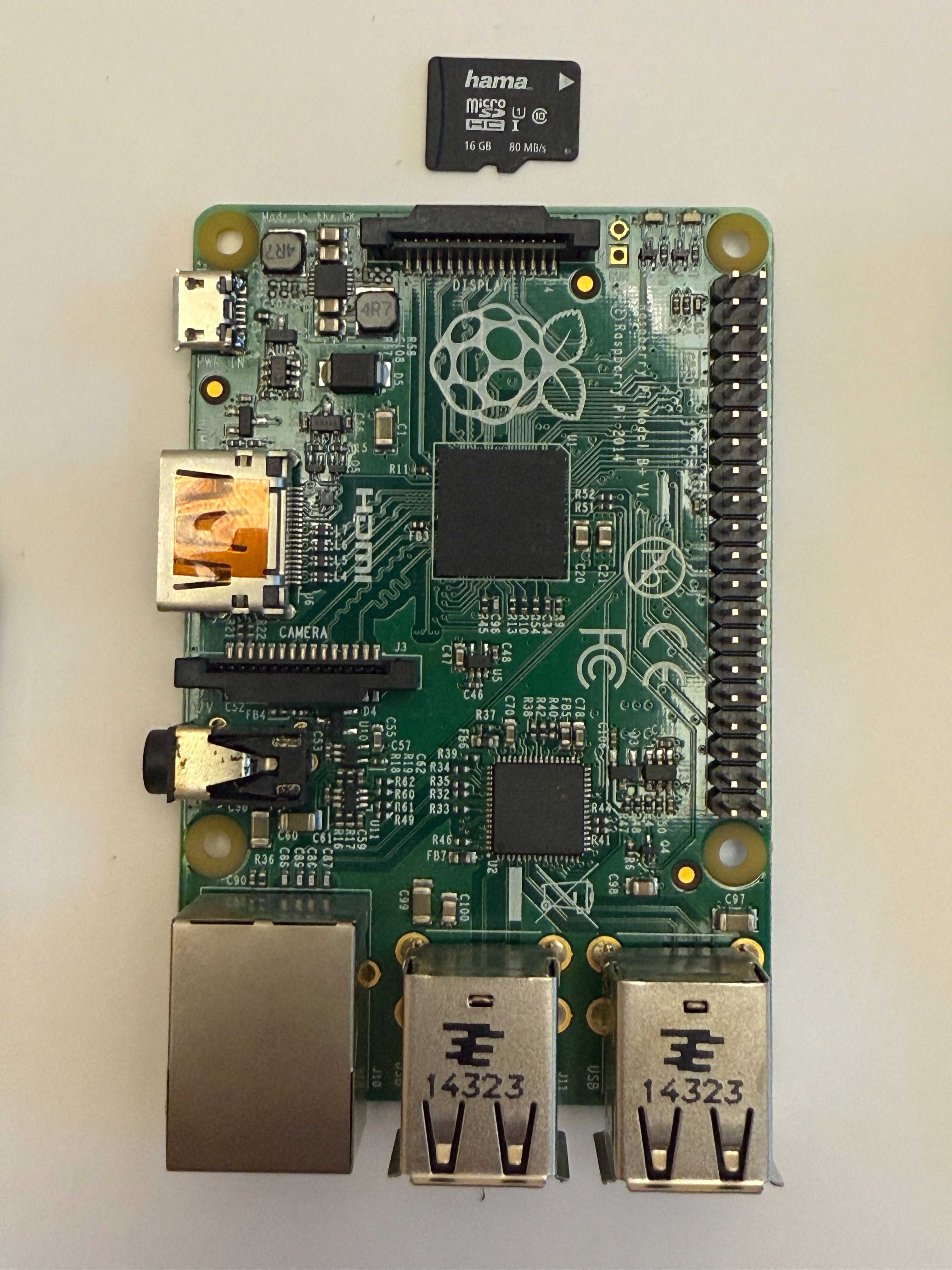 Raspberry Pi 1 Model B+ 16GB + CASE