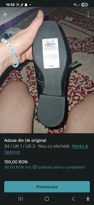 Sandale calitate UK M&S size 3