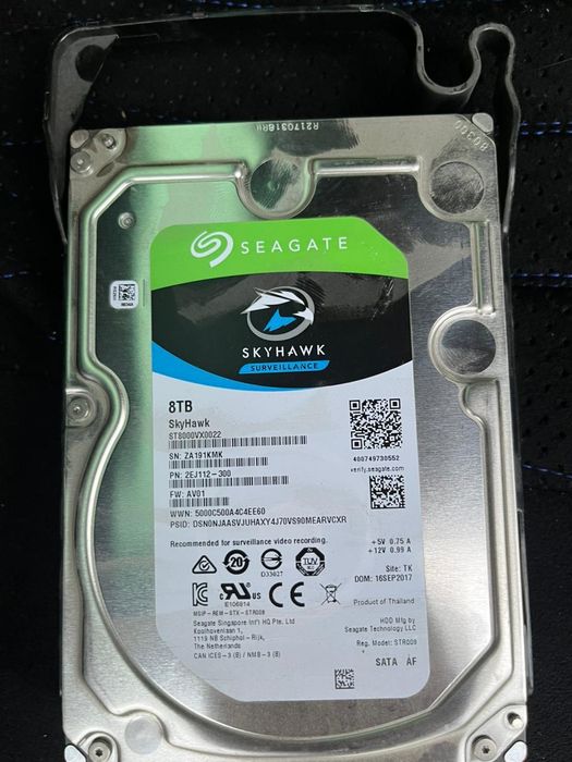 Жесткий диск Seagate 8tb Skyhawk