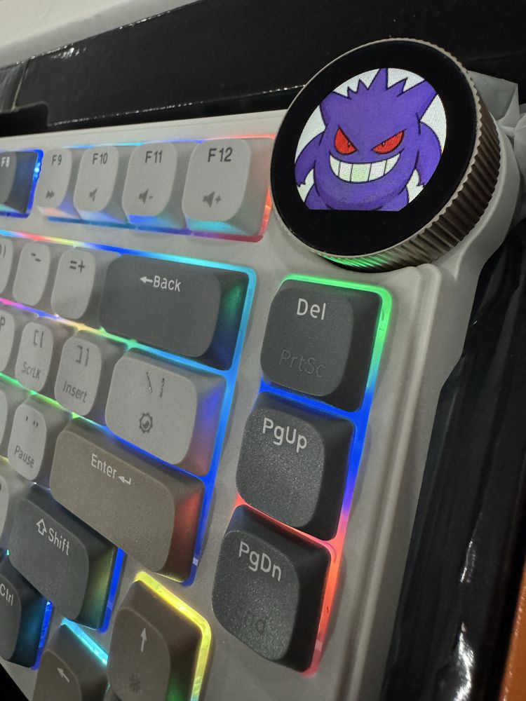 Tastatura mecanica Royal Kludge N80, low profile, RGB, wireless