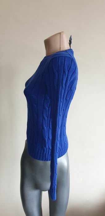 POLO Ralph Lauren Cable Pima Cotton  XS НОВО! ОРИГИНАЛ! Дамски Пуловер