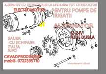 Alternator si Electromotor pentru AIFO sisteme irigatii BAUER noi