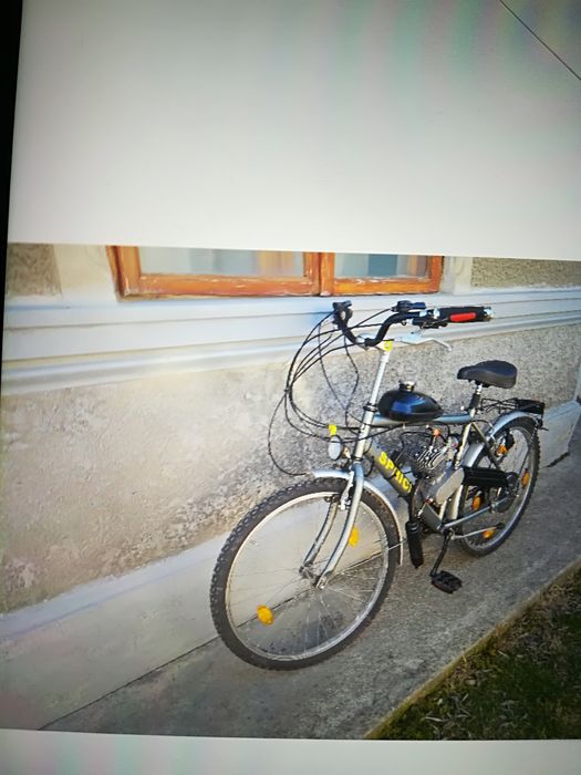 Bicicleta cu motor, 80cc