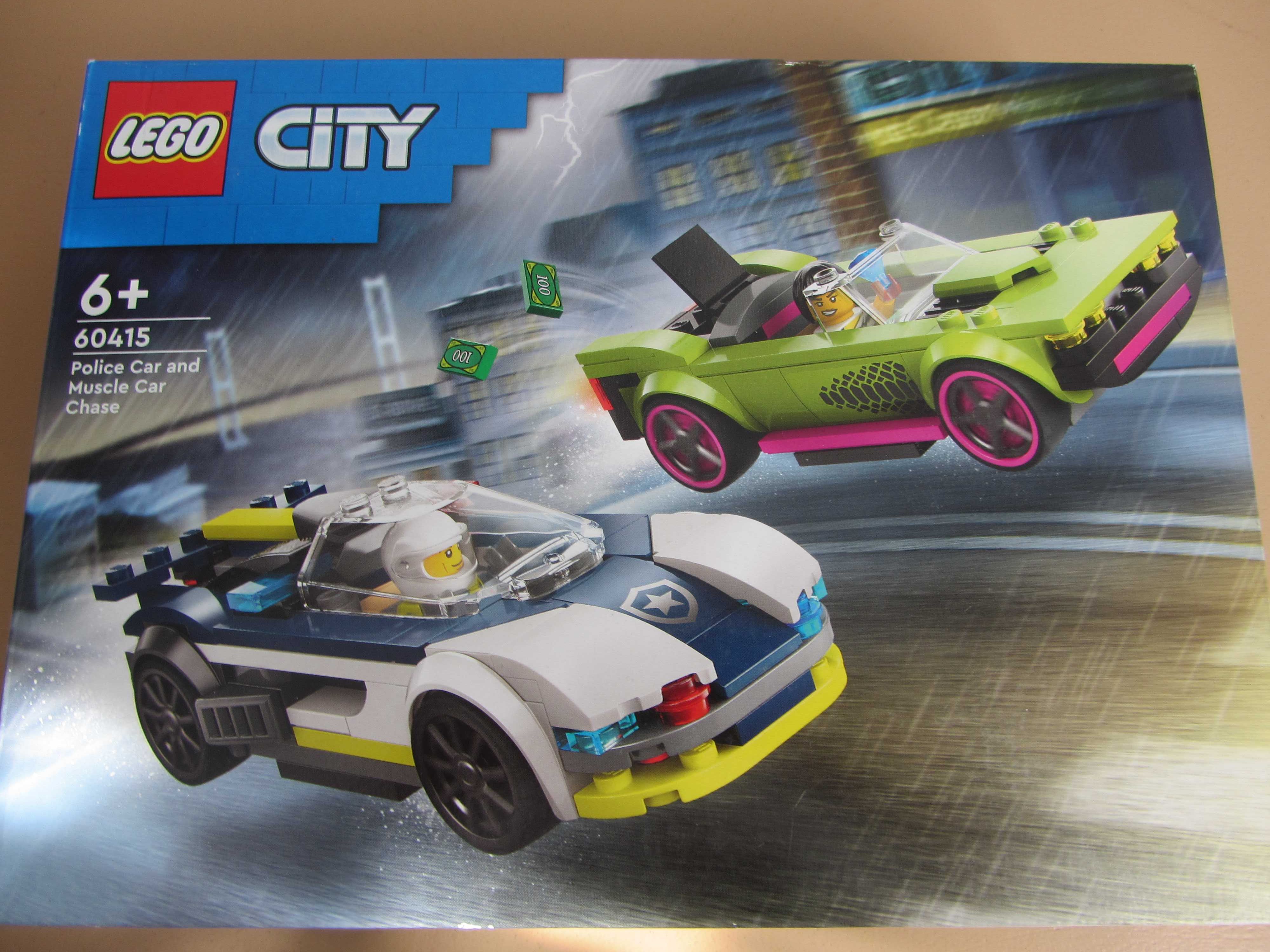 LEGO CITY Преследване с полицейска кола 60415