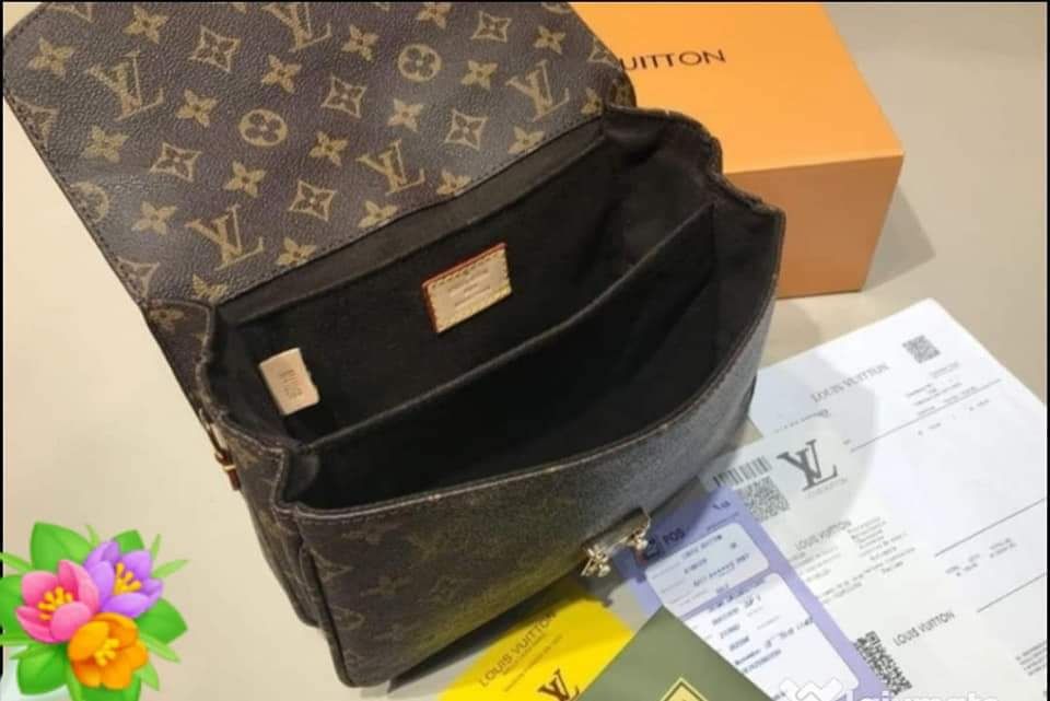 Geanta  piele naturală LOUIS Vuitton Pochette Metis  cutie,factura