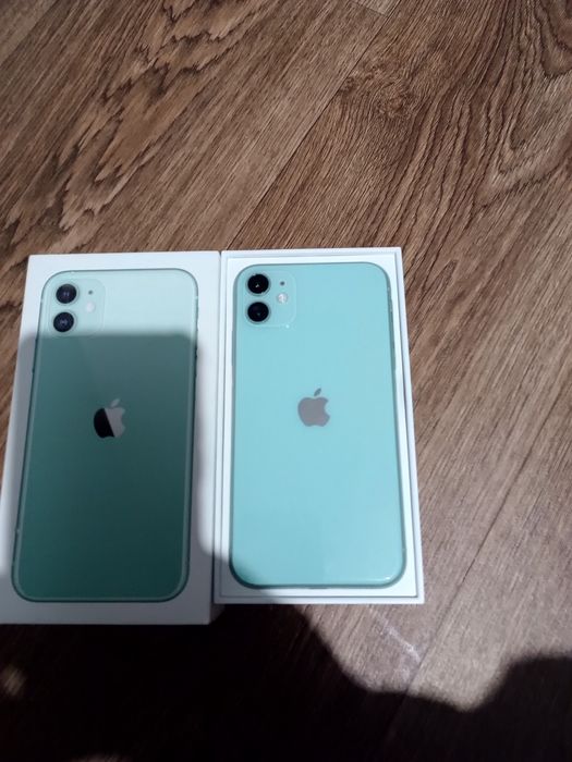 iPhone 11 Green 64GB
Телефонът е в отлично състояние, като нов, без ни