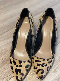 Pantofi stiletto animal print