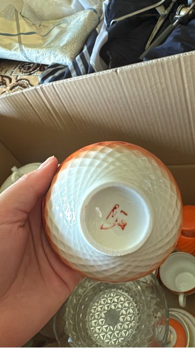 Фарфоровый чайный сервиз СССР