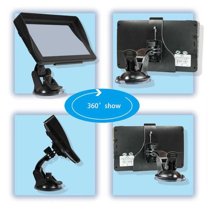 GPS Navigatii HD 7"GPS AUTO GPS TIR GPS Camion  IGO HARTI Europa 2025