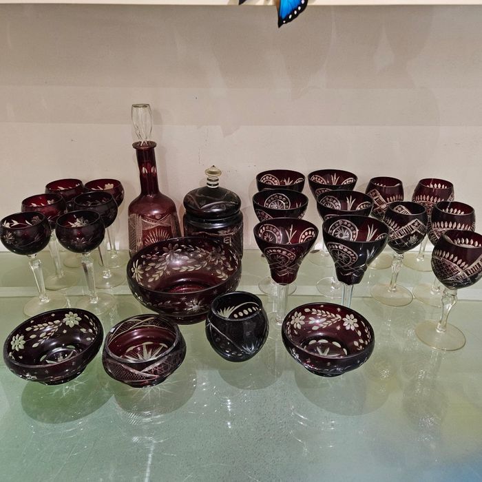 Set cristal 24 piese