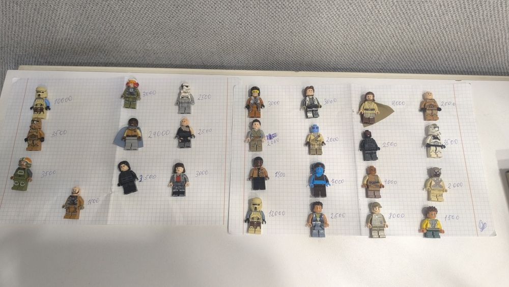 Продаю Лего фигурки по звездным войнам star wars lego