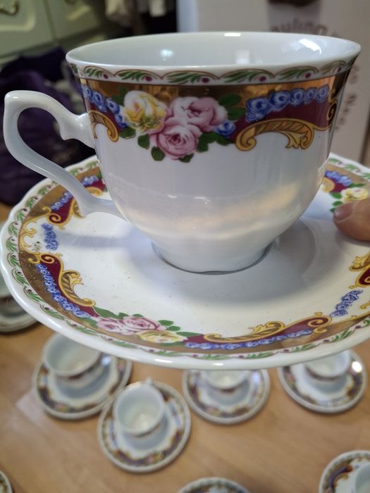 Limoges vintage  6 чаши чай и кафе .Франция