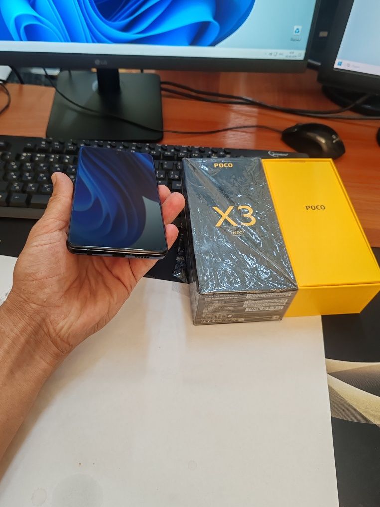 Poco X3nfc 8 /128gb(2023)ideal ochilmagan usta kurmagan aybi yuq tozza