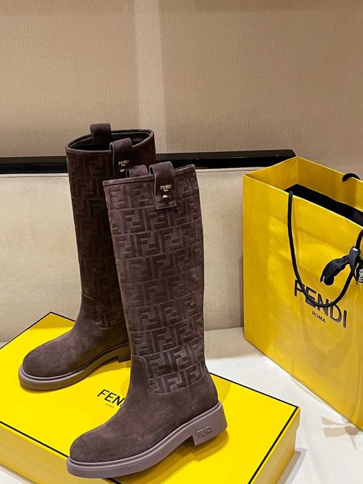 Cizme Fendi - piele naturala 100% premium prezentare completa