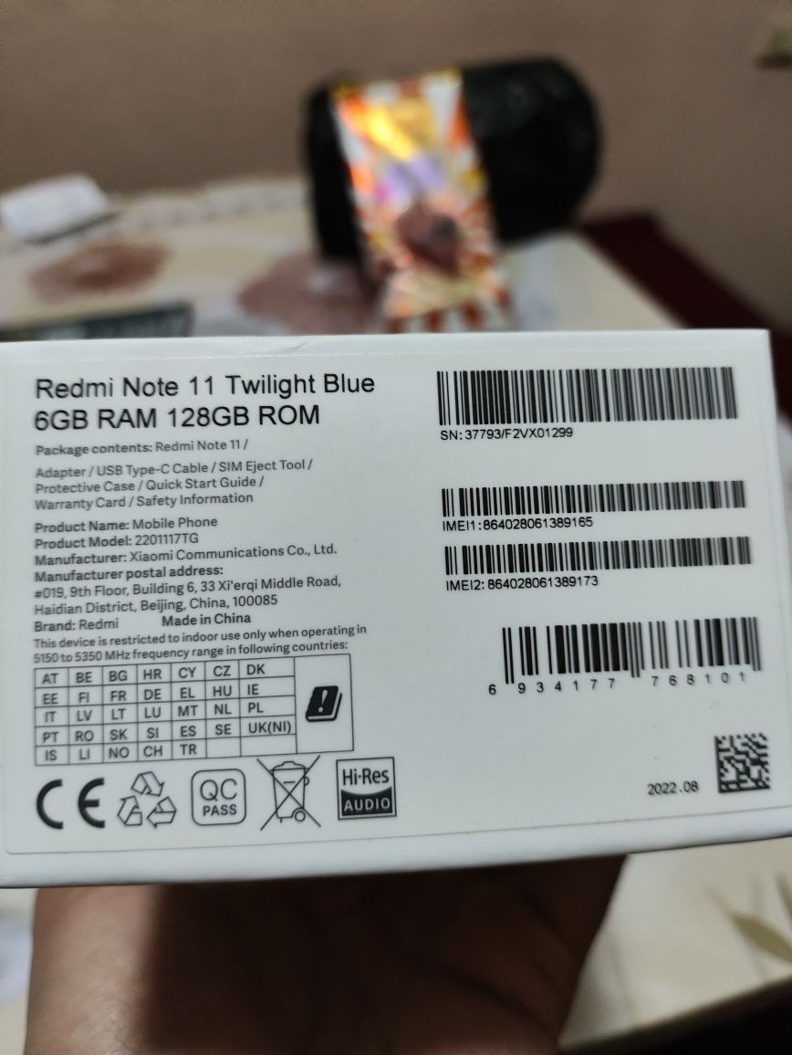 Redmi Note 11 Twilight Blue